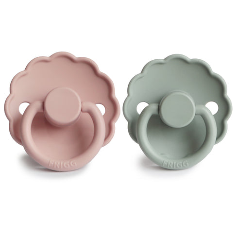 FRIGG Daisy Silicone Baby Pacifier | 2-Pack